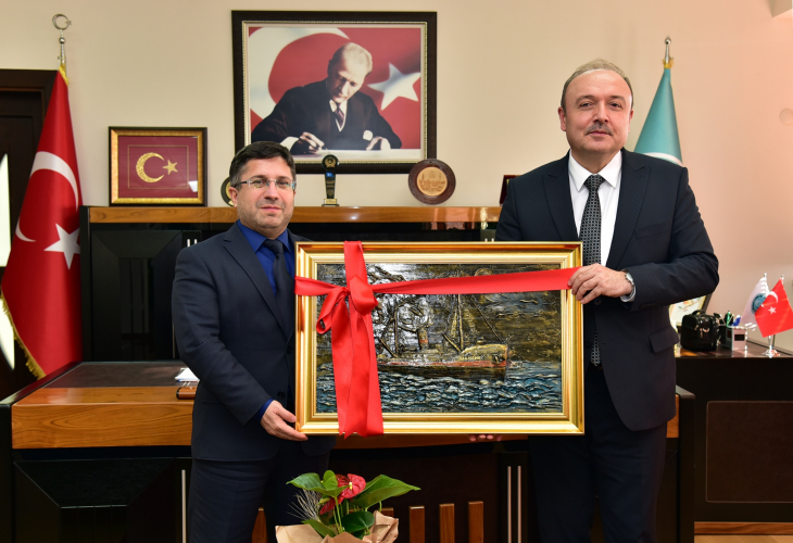 Balıkesir Üniversitesi Rektörü Prof. Dr. Yücel Oğurlu'ya Mevkidaş Ziyareti