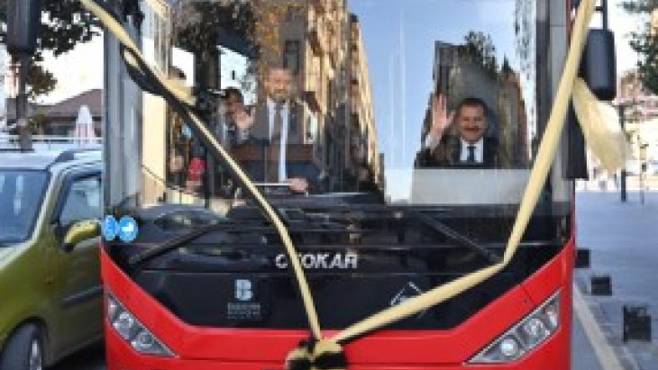 Balıkesir Büyükşehir toplu taşıma filosuyla Türkiye ye örnek oluyor