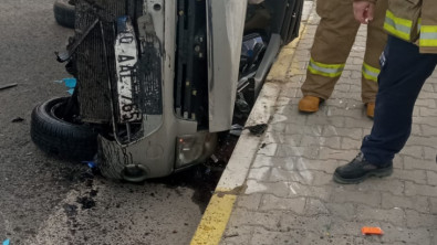 Edremit'te Kaza: 1 Yaralı